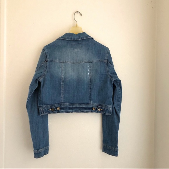 Sz M Body Central Denim Jacket - Picture 2 of 5